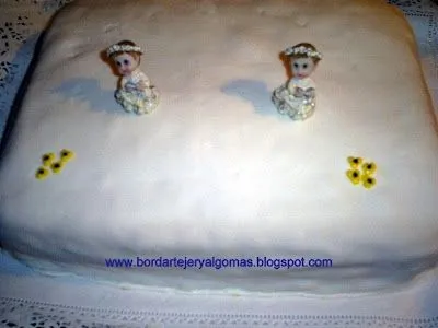 Torta de bautizo para niño - Imagui