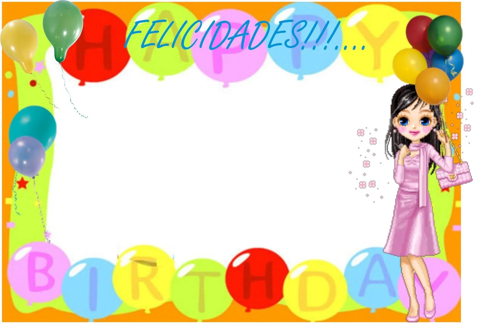 BORDERS FOR KID: DISEÑO GRAFICO CARATULAS CUMPLEAÑOS FELIZ BORDERS FOR KID: DISEÑO GRAFICO CARATULAS CUMPLEAÑOS FELIZ