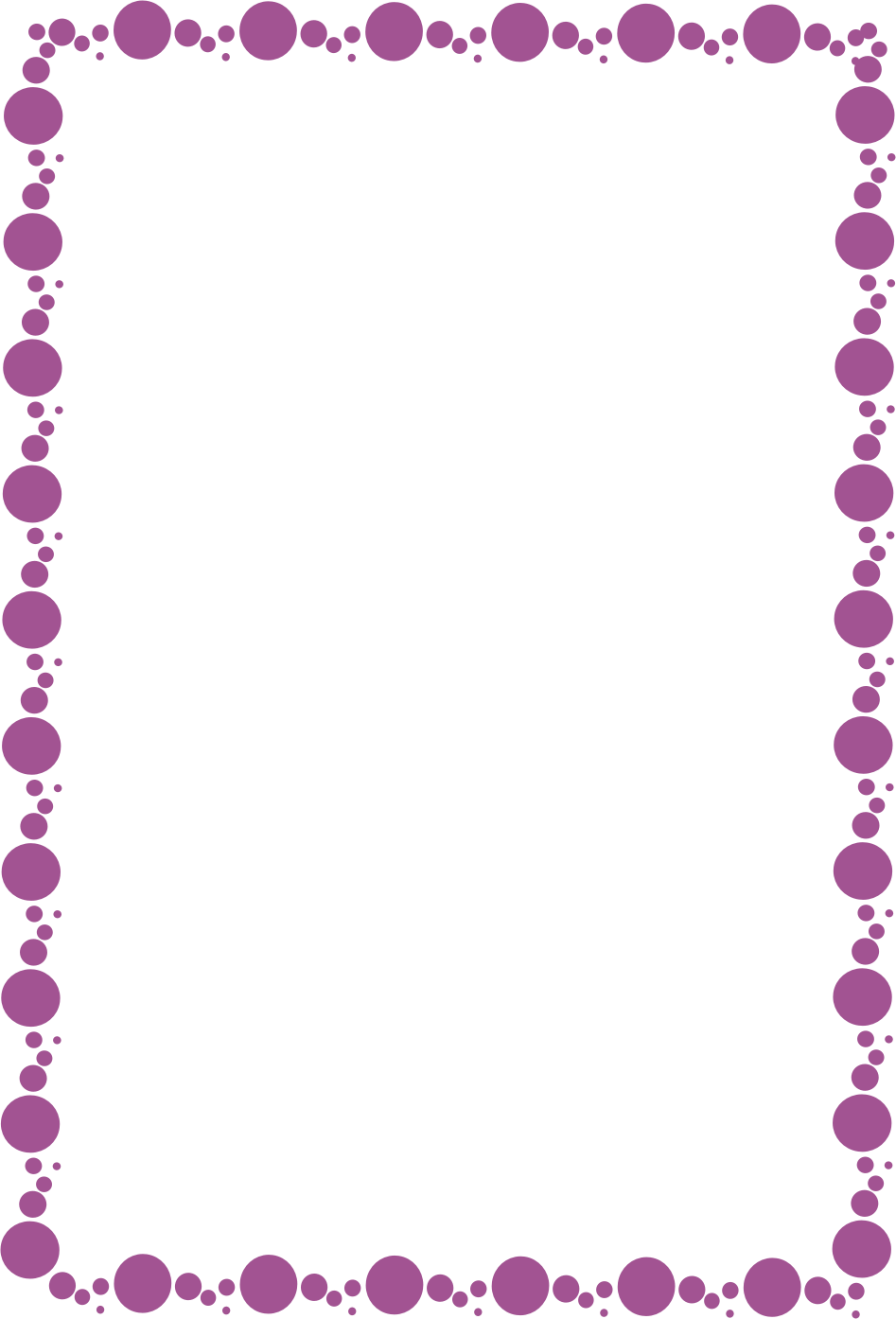 CARATULAS ESCOLARES: Caratula de Puntitos Color Violeta