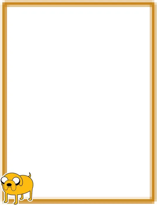 Bordes Decorativos: Bordes decorativos de Hora de Aventuras para ... Bordes Decorativos: Bordes decorativos de Hora de Aventuras para ...