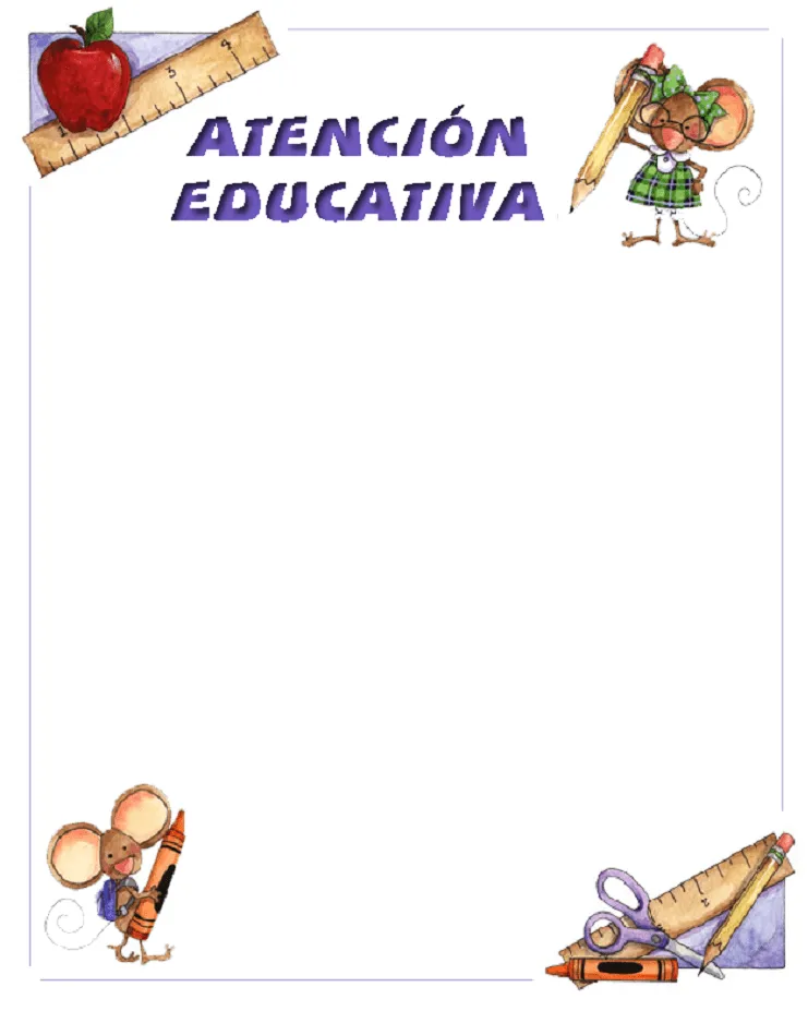 Bordes educativos infantiles - Imagui Bordes educativos infantiles - Imagui