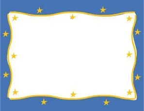 Bordes nuevos » etiq. marco azul – estrellas.GIF
