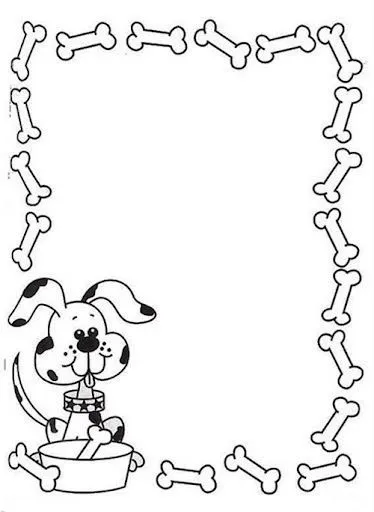 BORDES DE NATURALEZA Y ANIMALES PARA COLOREAR | Dibujos para colorear BORDES DE NATURALEZA Y ANIMALES PARA COLOREAR | Dibujos para colorear