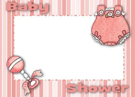 bordes-para-tarjetas-de-baby-shower-13.jpg (560×403) | Baby Shower ...