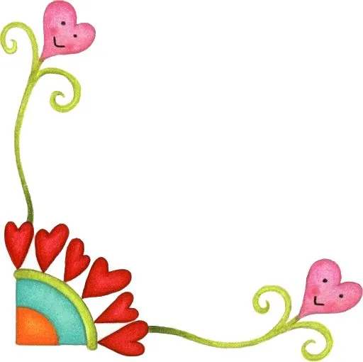Bordes para tarjetas de flores | marcos y bordes | Pinterest ...