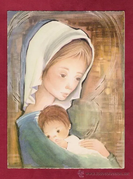 ... díptico religioso ilustrado - 150 mm x 200 mm - Bordes troquelados ... díptico religioso ilustrado - 150 mm x 200 mm - Bordes troquelados