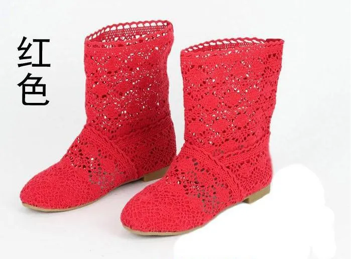 Botas de crochet para mujer - Imagui