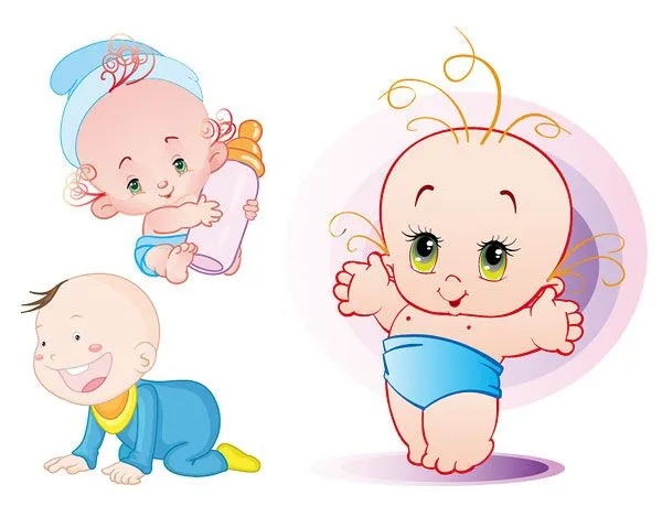 Fotos de bebés en caricaturas - Imagui