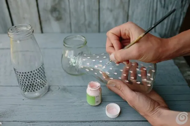 Botellas y frascos de vidrio personalizados - Guía de MANUALIDADES