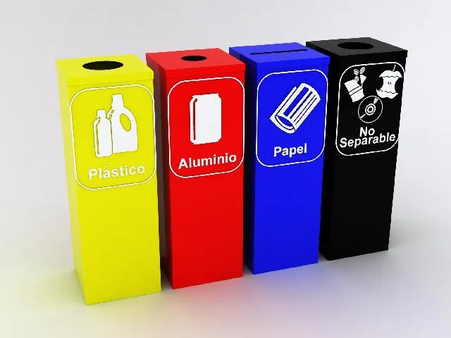 Botes para basura reciclados - Imagui