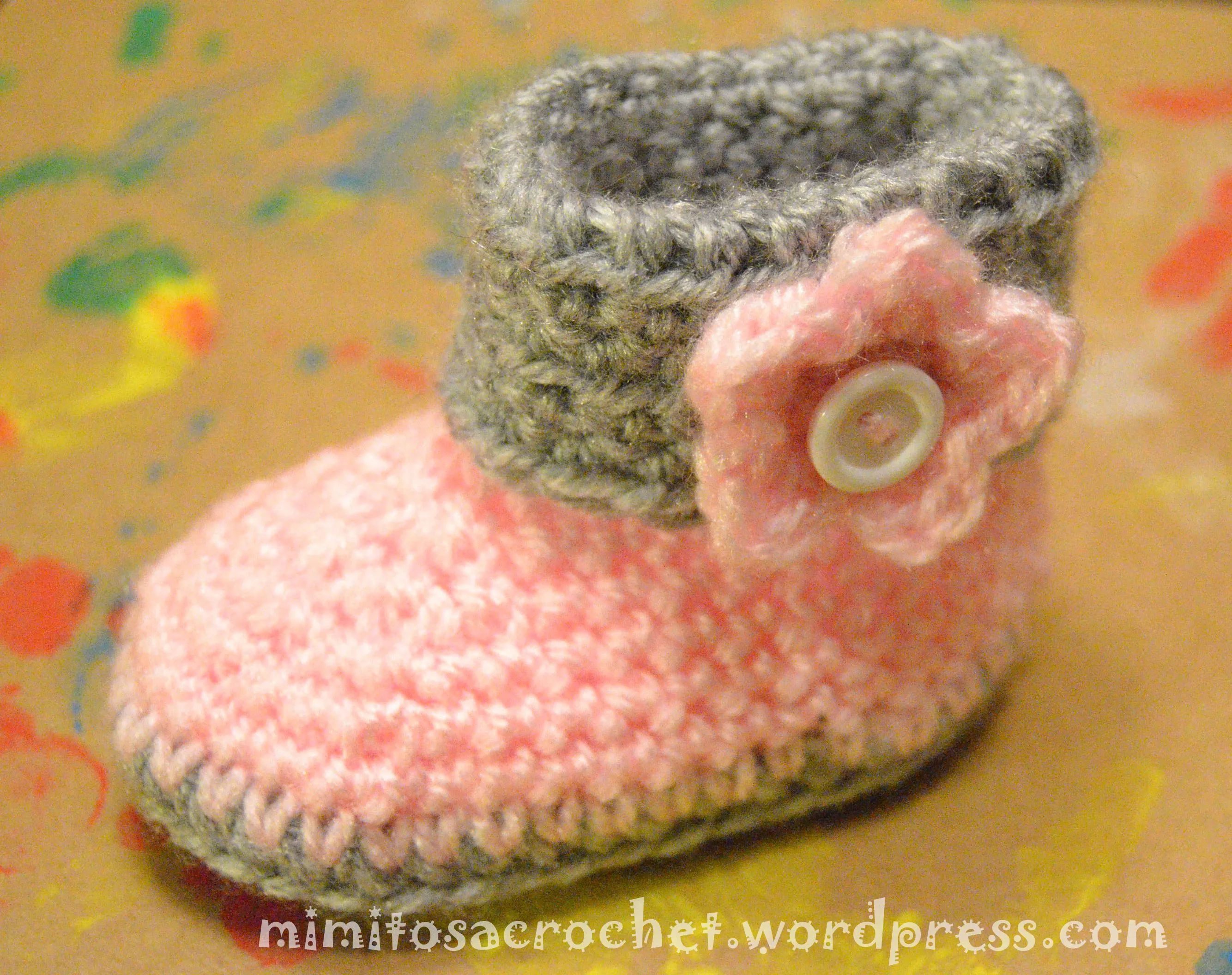 Botitas para bebé a crochet – Mimitos a Crochet