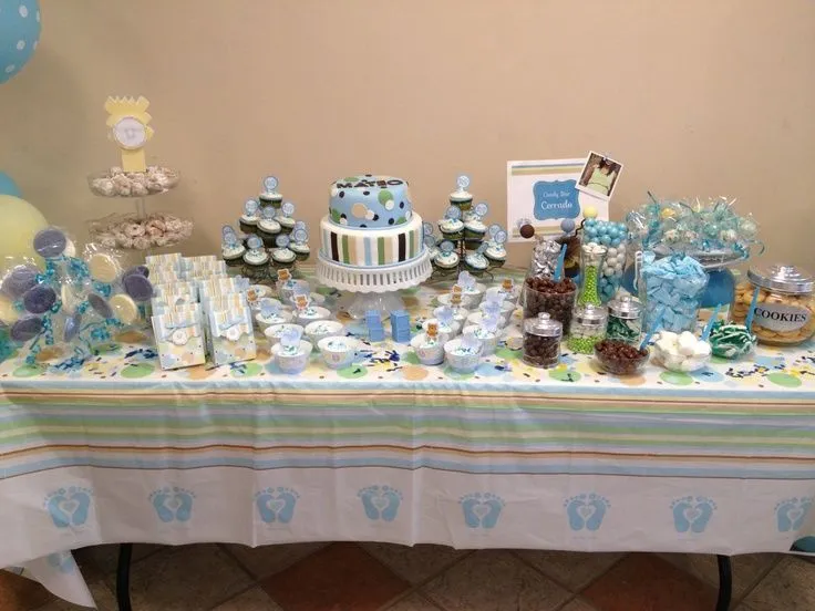 Boy Baby Shower Candy Bar | Baby showers | Pinterest | Baby Shower ...