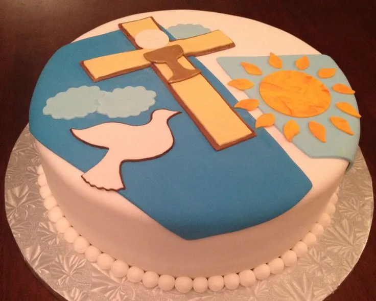 Boy First Communion Cake. Torta o Pastel para Primera Comunion de ...