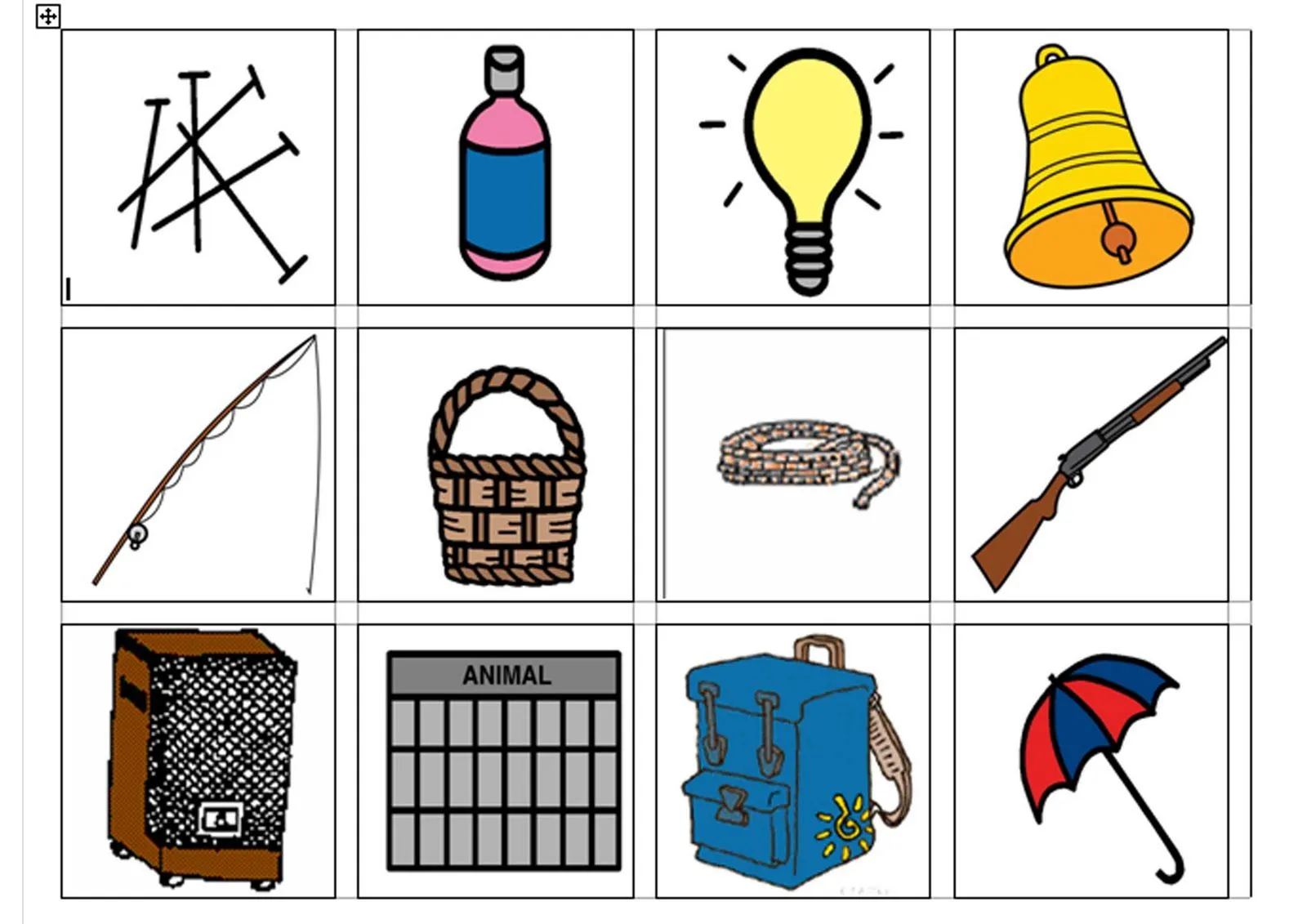 BREAL-Dislexia: Memory Objetos en mayúscula y minúscula BREAL-Dislexia: Memory Objetos en mayúscula y minúscula