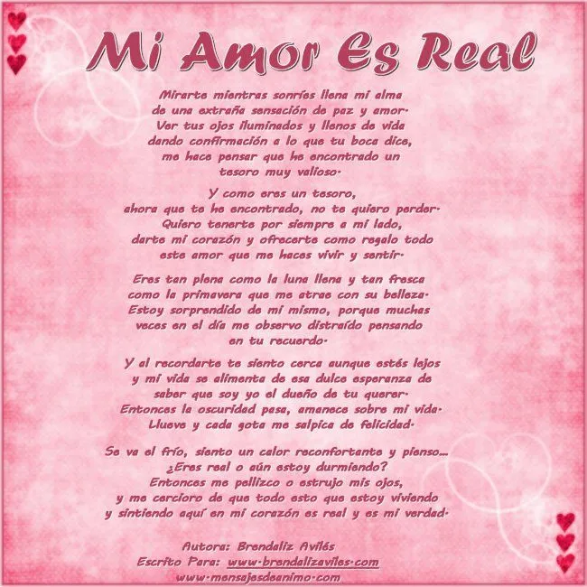 Brendaliz Avilés: Sitio Oficial: Poemas de Amor