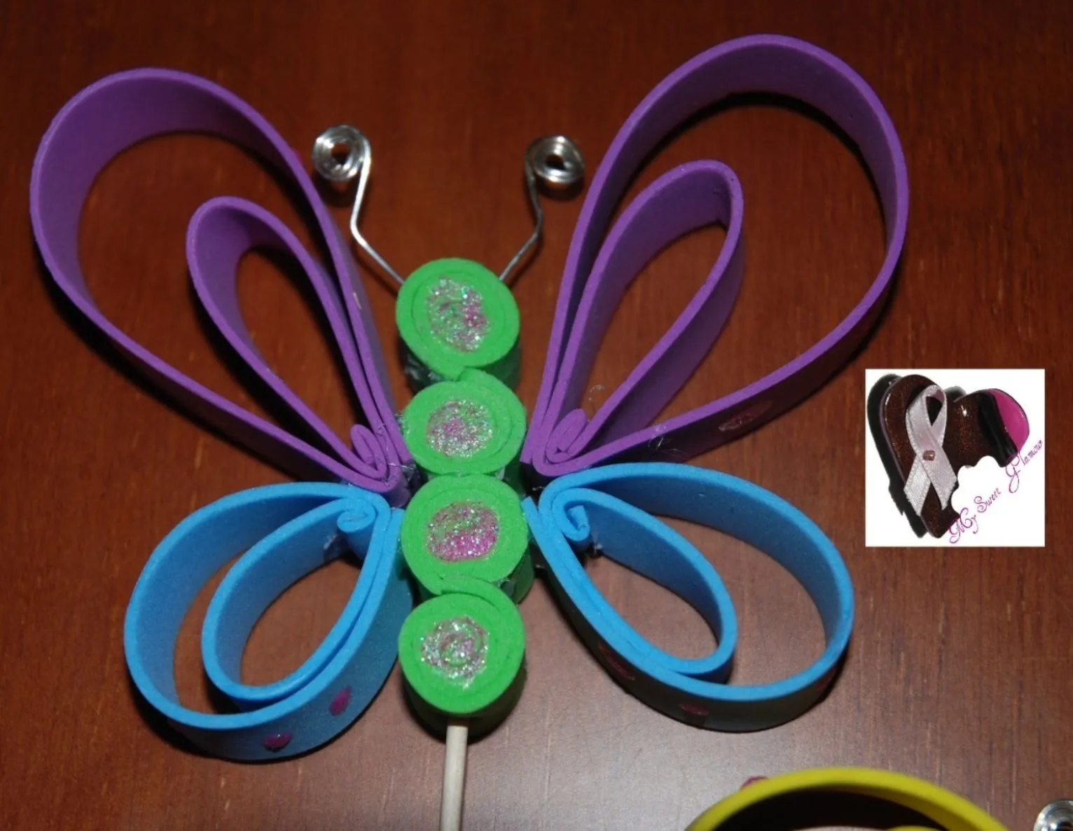 BROCHETA DE MARIPOSAS PARA ADORNO DE MESA DE CUMPLEAÑOS | My Sweet ... BROCHETA DE MARIPOSAS PARA ADORNO DE MESA DE CUMPLEAÑOS | My Sweet ...