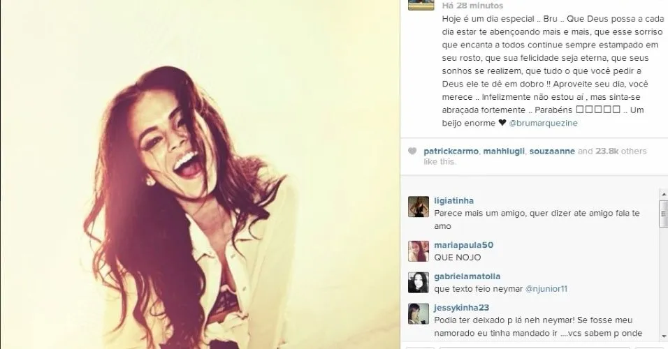 Namoro de Bruna Marquezine e Neymar acabou por ciúmes - Notícias ...