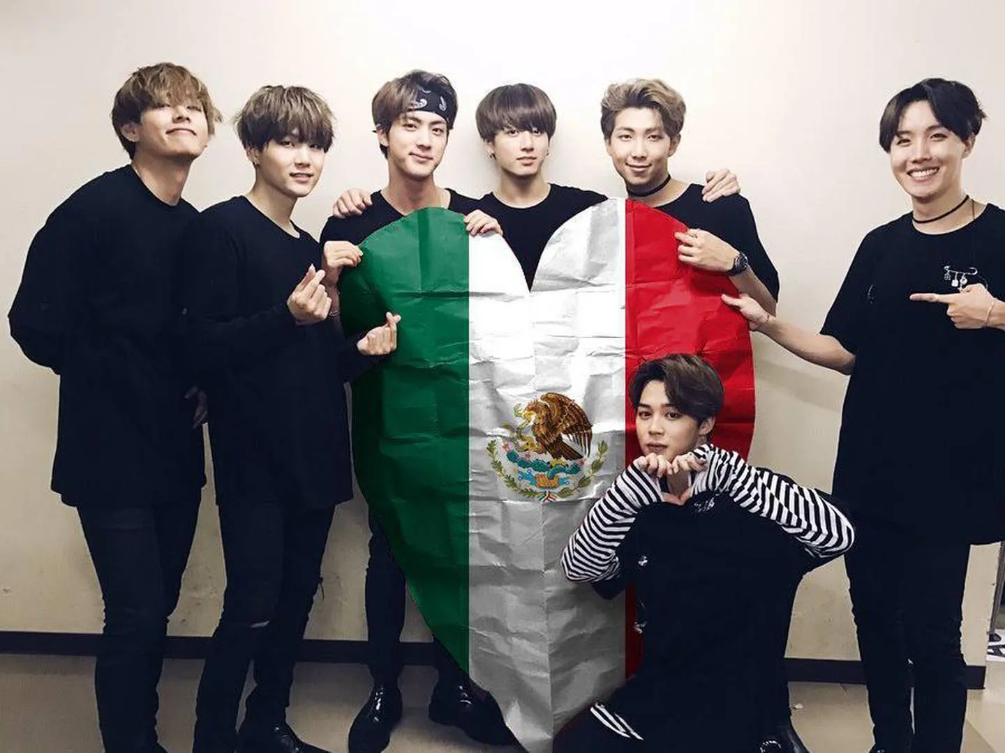 BTS estuvo en México para Music Bank 2014 (Video y fotos)