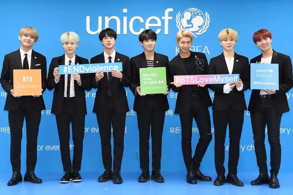 BTS se une a UNICEF en la campaña #LoveMyself (Ámate a ti mismo) | UNICEF
