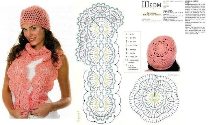 Bufandas tejidas a crochet patrones en español - Imagui
