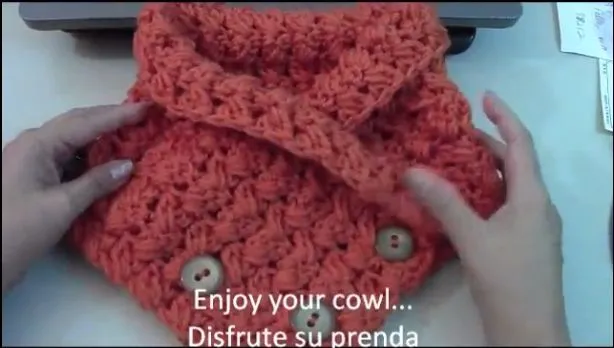 Bufanda Cuello Paso a Paso Video Tutorial - Patrones Crochet ...