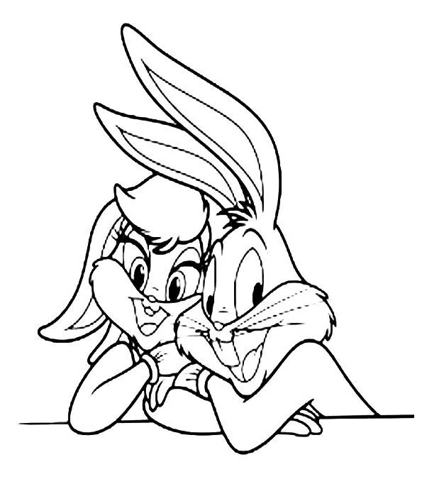Bugs and Lola Bunny In Love on Pinterest | Bugs Bunny, Looney ...