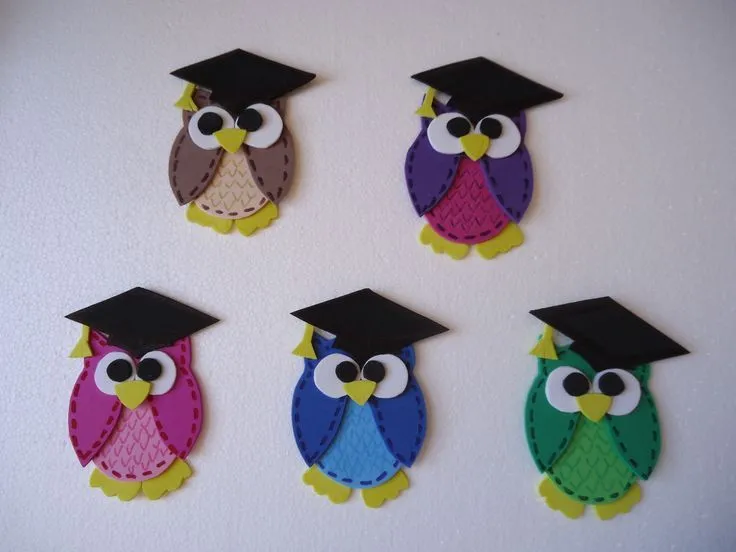 búhos graduados | Graduacion | Pinterest