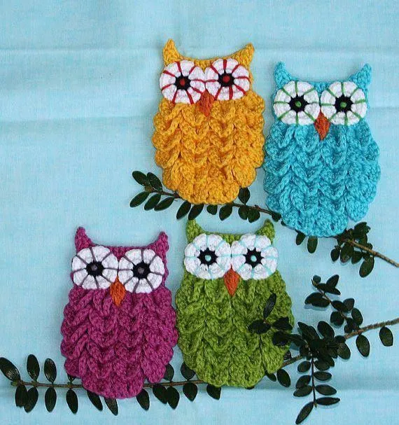 Buhos crochet | Crochet de la web | Pinterest | Crochet