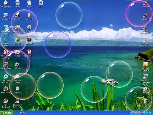 Burbujas con movimiento para fondo de pantalla - Imagui