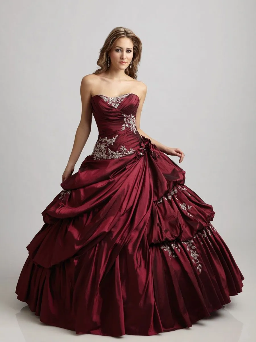  ... : Burgundy , Vestidos , Vestidos Color Vino Tinto , Vestidos de 15