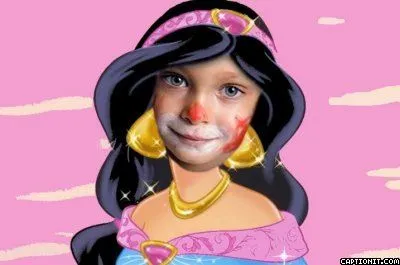 Busco Imágenes: Fotomontaje de princesa Jasmine con tu foto
