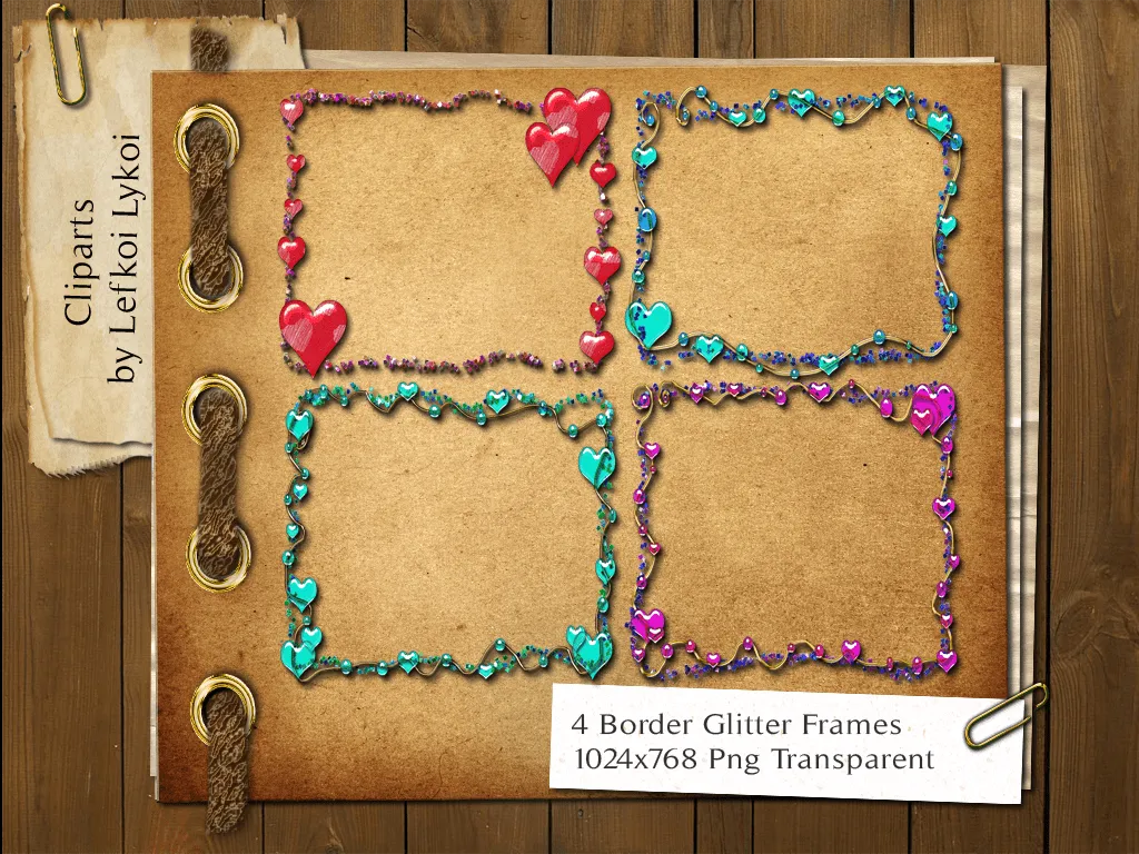 ... by Lefkoi Lykoi: 4 Border Glitter Frames Clipart - PNG Transparent ... by Lefkoi Lykoi: 4 Border Glitter Frames Clipart - PNG Transparent