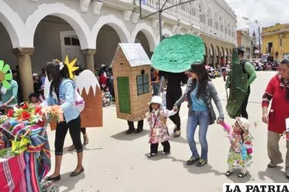 Corso Infantil: Niños promueven el cuidado del medio ambiente