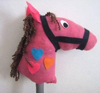 Caballo de fieltro ~ Portal de Manualidades Caballo de fieltro ~ Portal de Manualidades
