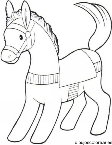 Dibujo de un pony | Dibujos para Colorear