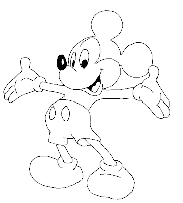 Mimis y Mickey Mouse para colorear - Imagui