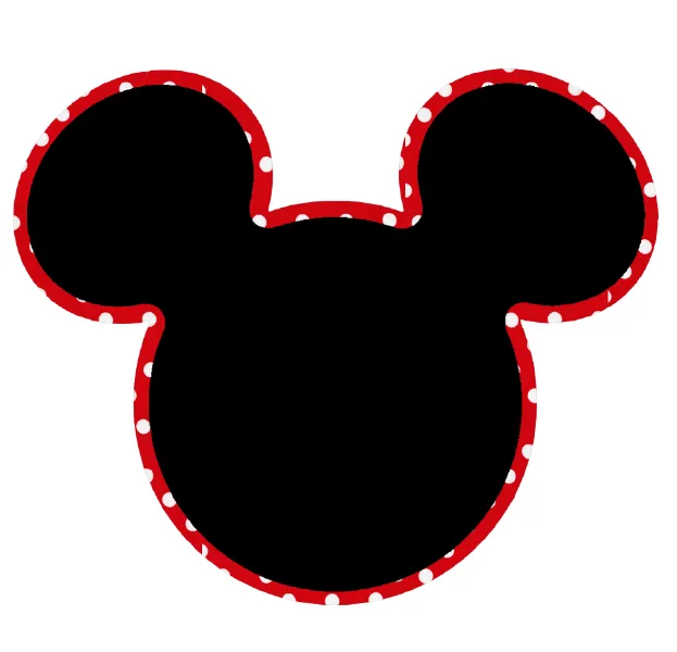 Imagen de la silueta cabeza de Mickey - Imagui