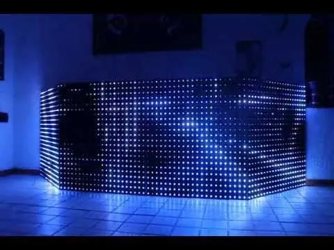 CABINA DE LED PARA DJ - YouTube