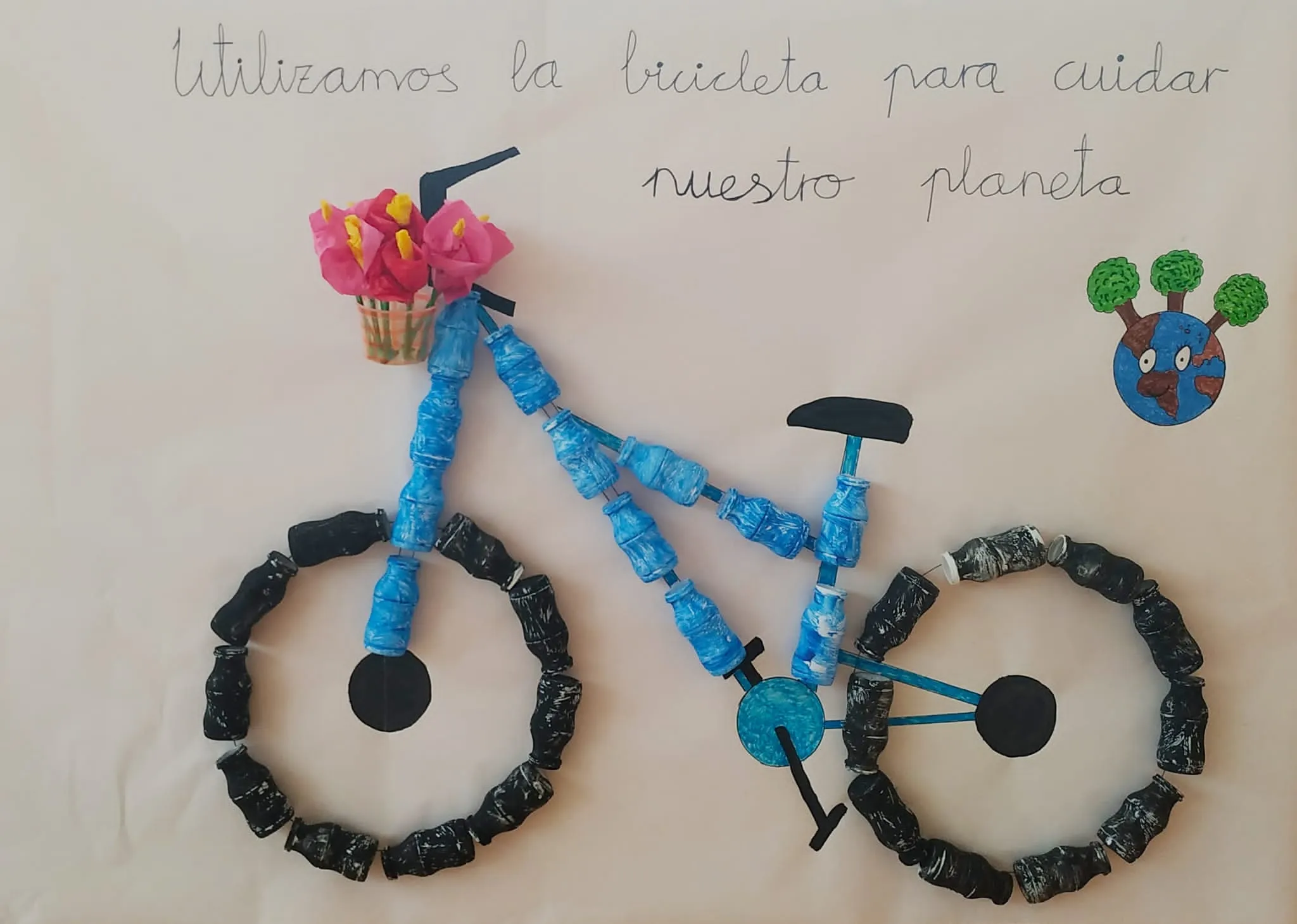 El CAI Beniel construyó una bicicleta con material reciclado | | Escuelas  Infantiles Cativos