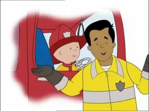 Caillou - Caillou bombero - Dibujos Infantiles - YouTube