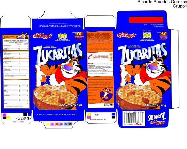 Caja Cereal (vectores) | Flickr - Photo Sharing!