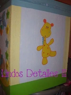 Caja de regalo de baby shower niña - Imagui
