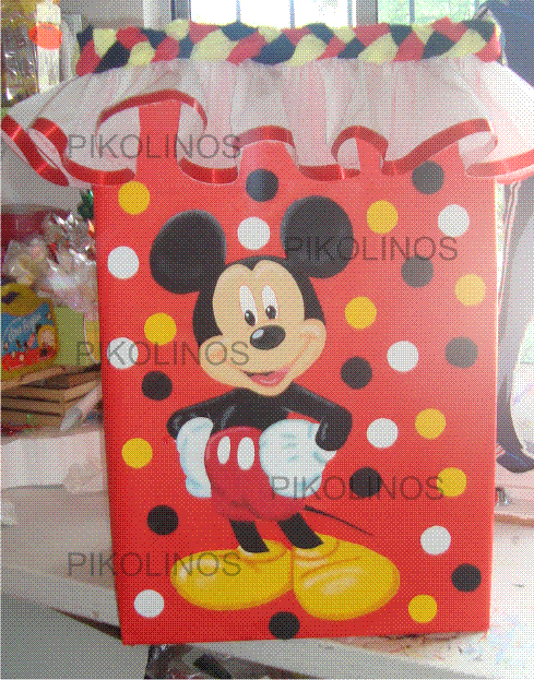 Caja para colocar regalos #mickey | temática Mickey y minnie ...