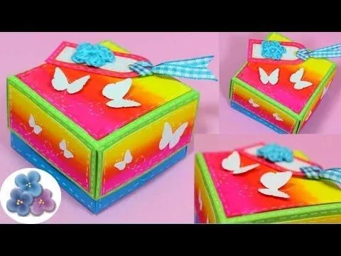 Como Hacer una Caja DIY *How to Boxes* Origami Hacer Cajas ...