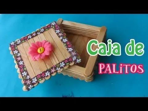 Caja de Palitos de Paleta - floritere - 2013 - YouTube