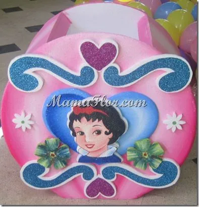 Caja Porta Regalos para Fiesta Infantil | Princesas Disney ...
