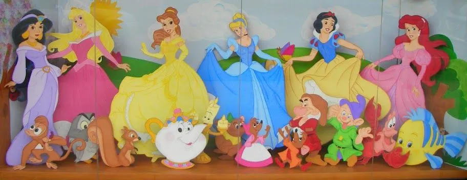 Caja para regalos de princesas de Disney - Imagui