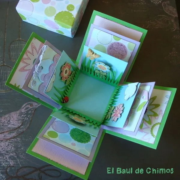 Cómo hacer cajas para sorpresas - Imagui
