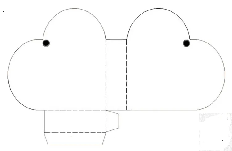 Moldes para hacer cajas de cartón corrugado con tapa - Imagui