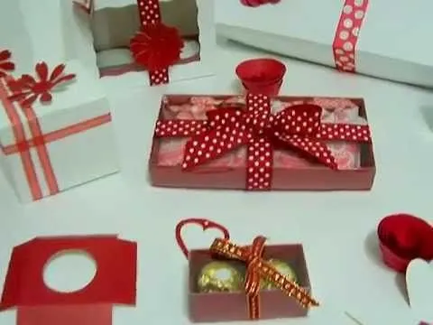 cajas para cupcake y chocolates - YouTube